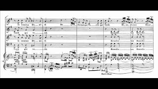 Mozart  Missa brevis K220  SanctusBenedictus score [upl. by Htiderem175]