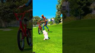 GTA 5 Spiderman Saves Baby shorts [upl. by Niledam51]