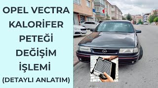 Opel Vectra Kalorifer Peteği Sökme Temizlik ve Değişim İşlemi [upl. by Adiene]