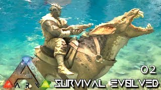 ARK ABERRATION  NEW CREATURE RAVAGER TAMING E02  GAMEPLAY ARK SURVIVAL EVOLVED [upl. by Kessel]