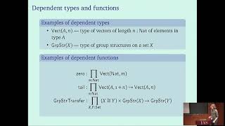 Univalent foundations and the equivalence principle  Benedikt Ahrens [upl. by Aicinet560]