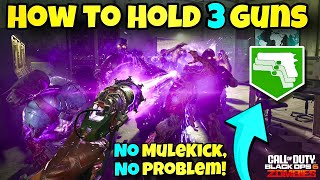 NEW MULE KICK GLITCH In Black Ops 6 Zombies How To Hold 3 Guns BO6 [upl. by Sufur]