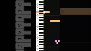 Nena  Irgendwie irgendwo irgendwann  Beginner Piano Tutorial shorts piano [upl. by Garvin139]