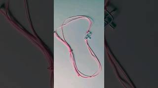 Ataçtan Kalpli Kolye  Paperclip Heart Necklace diy youtubeshorts [upl. by Adivad]