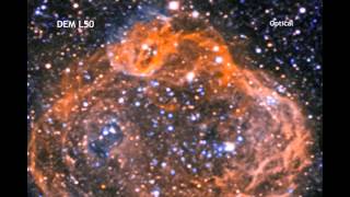 Exploding Stars Blow SuperBubble Of XRays  Video [upl. by Geanine]