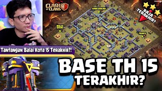 TANTANGAN TH15 TERAKHIR CoC [upl. by Dranyer]