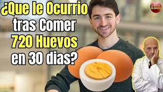 😱 DESCUBRE QUE OCURRE SI COMES 720 HUEVOS AL MES COMO EL DR NICHOLAS NORWITZ 😱 [upl. by Tindall]