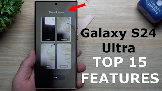 Samsung Galaxy S24 Series  Top 15 Brand New Features One UI 61 [upl. by Gnivre]