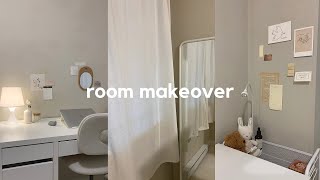 room makeover amp tour 2023 🧺🧹 minimalist aesthetic pinterest inspired [upl. by Niccolo449]