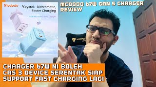 Beli Phone Mahal2 Charger Pun Tak Bagi 😡 Beli Mcdodo 67W GaN5 Charger Ni Gais bgi yg beli fon baru [upl. by Velda469]