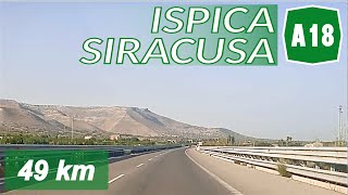 A18  ISPICA  SIRACUSA  Autostrada A18 SiracusaGela  feat Sicilian Driver SR [upl. by Nadia]