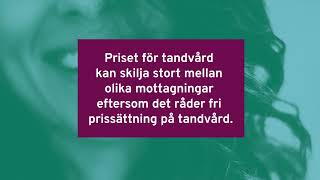 Så här enkelt jämför du priserna för tandvård [upl. by Aubert39]