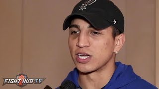 MARIO BARRIOS ON HOW AMIR KHAN GAVE HIM A BLACK EYE PREPARING FOR TERENCE CRAWFORD IN CAMP [upl. by Packton]