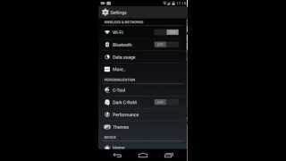 Moto G  CRoM mix KitKat 445 [upl. by Harwin208]