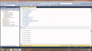 Run an SQL Script File  SQL Server 2012 [upl. by Acinom]