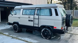 1991 Volkswagen Vanagon Westfalia  Road Trip Ready [upl. by Esli]