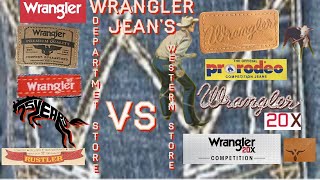 Wrangler jean’s difference between Cowboy cut and 5 star [upl. by Kuehn]