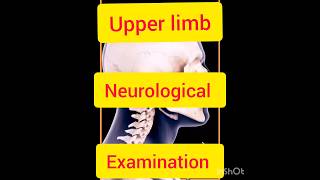 Upper Limb Neurological Examination shorts viral [upl. by Leahsim]