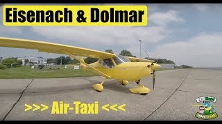 Rundflug nach Eisenach und zum Dolmar FK9 Ultraleichtflugzeug [upl. by Ruhtua805]