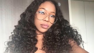 DARETOHAVEHAIR Initial CURLY HAIR Review [upl. by Celinka]