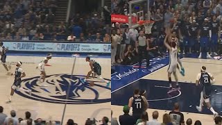 PJ Washington poster dunk on Chet Holmgren [upl. by Xymenes261]