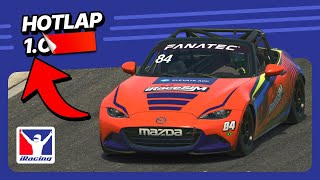 Hotlap em Lime Rock Park iRacing  Mazda MX5 Cup [upl. by Ehtnax918]