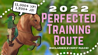 PERFECTED TRAINING ROUTE  Includes EVERY Race  Star Stable Online [upl. by Swaine515]