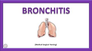 BRONCHITIS  Acute amp Chronic Bronchitis  Pathophysiology  Nursing Management  The Nurses Station [upl. by Ode888]