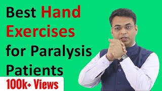 Best Hand Exercises for Paralysis Patients [upl. by Nylarahs94]