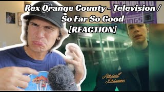 Rex Orange County  Television  So Far So Good REACTION [upl. by Latini]