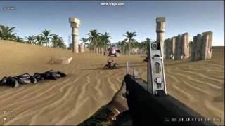 Serious Sam 3 mod  AA12 Fully Automatic Shotgun WIP [upl. by Peppel468]