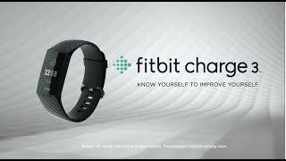 Introducing Fitbit Charge 3 [upl. by Duncan]