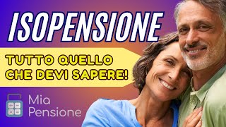 Isopensione  Come rivoluzionare il proprio piano pensionistico [upl. by Nylireg]