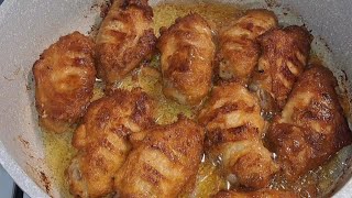 QUICK amp EASY FRIED CHICKEN WINGS RECIPE [upl. by Rasecoiluj964]