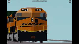 BNSF Intermodal at RS ft BNSF 7102s P5 [upl. by Tutt]