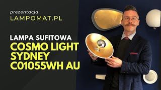 Lampa sufitowa Cosmo Light Sydney C01055WH AU [upl. by Aloeda]