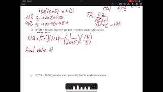 Exercise 7 Finding the transfer function and the corresponding time constant of first order system [upl. by Durston]