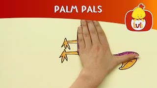 Palm Pals  How to draw snail and pelican  Cartoon for Children  Luli TV [upl. by Ebaj42]