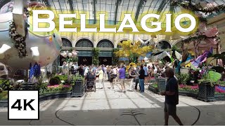 Bellagio Casino amp Botanical Garden in Las Vegas · 4K HDR [upl. by Apfelstadt676]