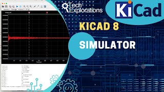 KiCad 8 Simulator  custom signals new simulation types [upl. by Regor]