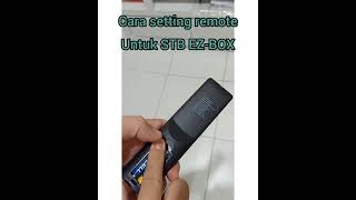 CARA SETTING REMOTE MULTI STB DVB T2 JUNDA RM 88 [upl. by Eve]