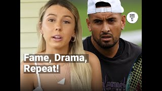 Epic Fame Feud Hailey vs Kyrgios [upl. by Oregolac]