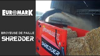 EUROMARK  Broyage de paille  SHREDDER [upl. by Gilman]