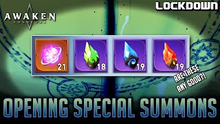 Opening Special Summons 21 Ancients Awaken Chaos Era  ACE Pulls Advanced Summons [upl. by Arayk445]