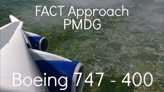 Prepar3D V4  Final approach into Cape Town  British Airways  Boeing 747  400 [upl. by Ludwigg74]