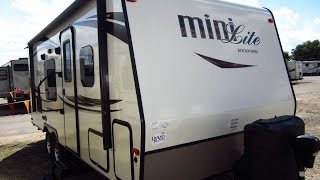 SOLD 20155 Rockwood Mini Lite 2306 Ultralite Bunkhouse Travel Trailer in Coldwater MI [upl. by Perla]