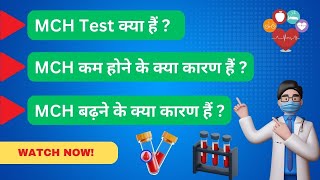 MCH blood test in Hindi  MCH कम और ज्यादा क्यों होता है  MCH नार्मल कैसे करें [upl. by Swor228]