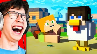 Minecrafts Most FUNNY Animated Movies [upl. by Esinej]