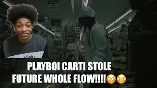 PLAYBOI CARTI STOLE FUTURE WHOLE FLOW  Playboi Carti  All Red  Nobody Reaction [upl. by Attekahs]