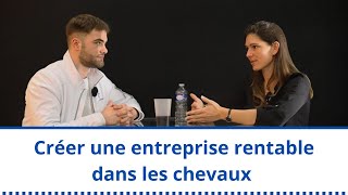 Lancer son entreprise équestre  Interview avec Amandine de DDE [upl. by Oigimer]